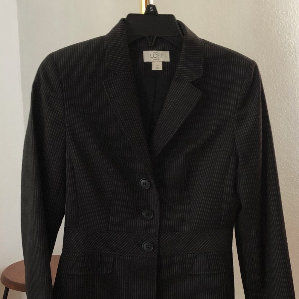 LOFT Pinstripe Blazer